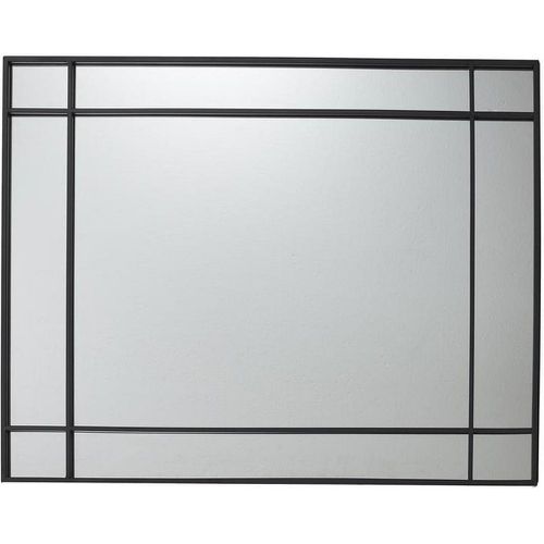 Miroir Rectangle Art Déco - Noir - 3S. x Home - Modalova