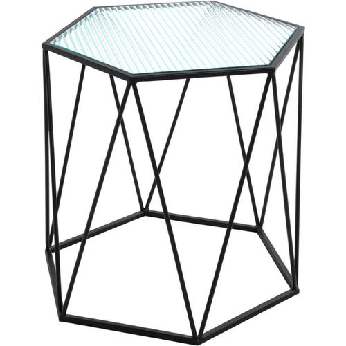 Table d'appoint plateaux en verre trempé décoratif - 3S. x Home - Modalova