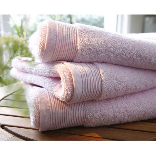 Drap de bain 70/140 micro-coton 600 grm² uni - Pétale - Blanc des Vosges - Modalova