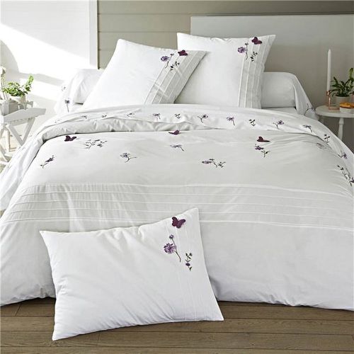 Drap percale broderies et plis plats - Becquet - Modalova