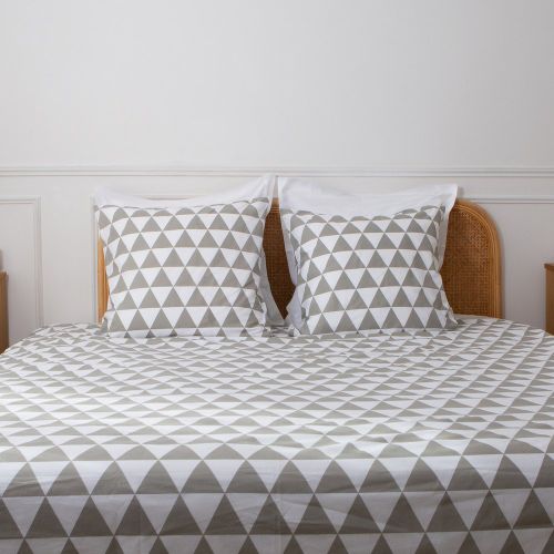 Parure de lit en Coton LORENZ- /Blanc - 3S. x Collection (Nos Imprimés) - Modalova