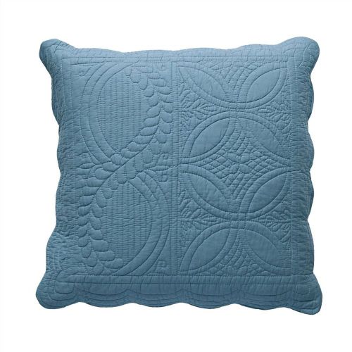 Housse oreiller en coton boutis 65x65 - grisé - Becquet - Modalova