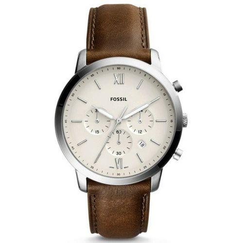 Montre Fossil FS5380 - NEUTRA CHRONO Cuir - Fossil Montres - Modalova