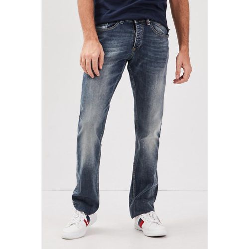 Jeans regular effet used en coton - Bonobo - Modalova