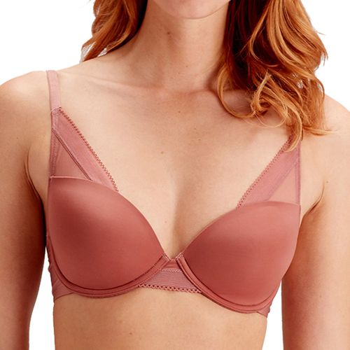 Soutien-gorge moulé armatures marron - Pretty Polly - Modalova
