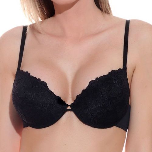 Soutien-gorge push-up armatures Lace delight noir - Jolidon - Modalova