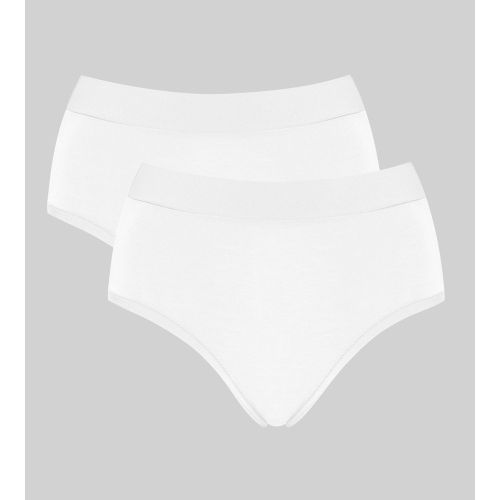 Lot de 2 culottes hautes - Blanc - Sloggi - Modalova
