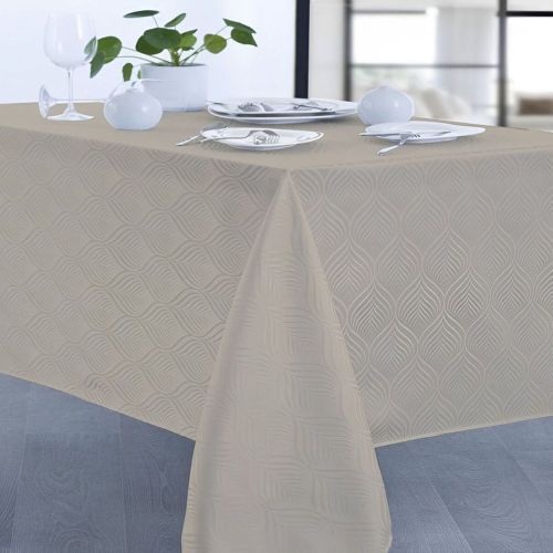 Nappe rectangulaire Luce Beige - Calitex - Modalova