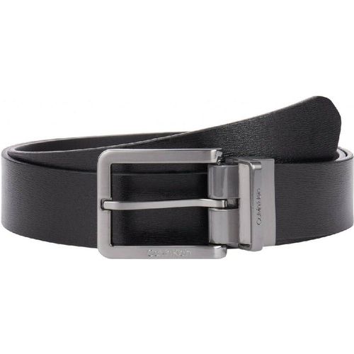 Ceinture noire en cuir - Calvin Klein Maroquinerie - Modalova