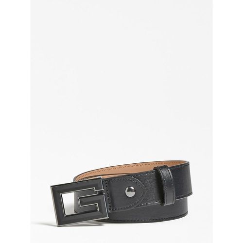 Ceinture noire en cuir - Guess Maroquinerie - Modalova