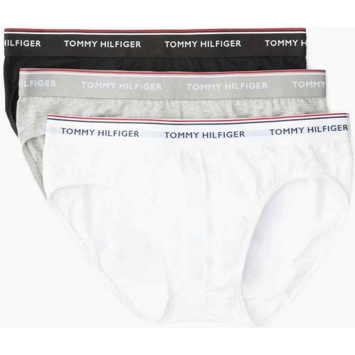 Pack de 3 slips logotés - en coton - Tommy Hilfiger Underwear - Modalova