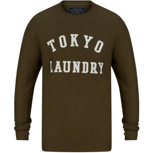 Tee-shirt manches longues en coton - Tokyo Laundry - Modalova