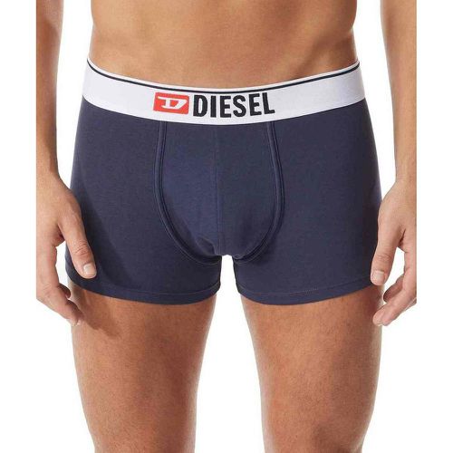Boxer - en coton à ceinture blanc - Diesel Underwear - Modalova