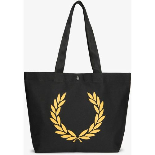 Sac cabas imprimé laurier - en coton - Fred Perry - Modalova