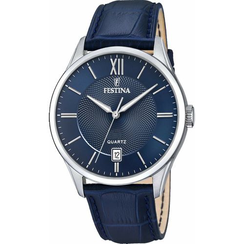 Montre CLASSIQUE F20426-2 - Montre ACIER CADRAN CUIR Montres - Festina - Modalova