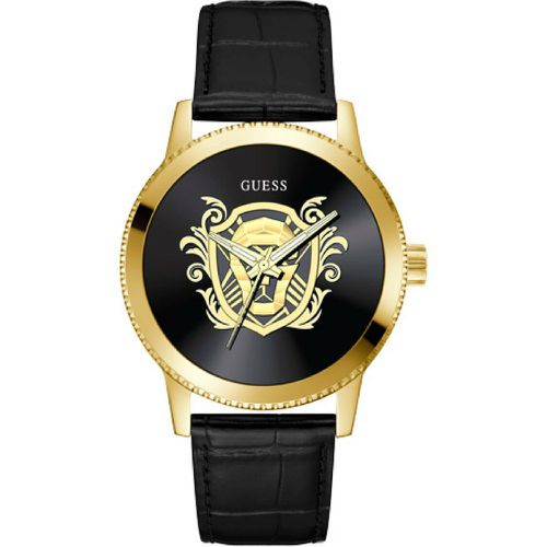 Montre Monarch GW0566G1 avec bracelet en cuir - Guess - Modalova