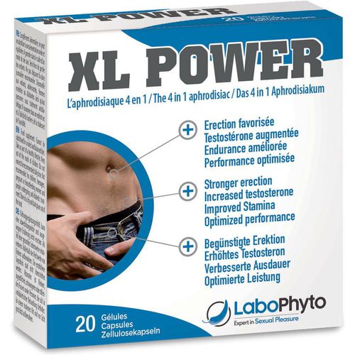 Xl Power Aphrodisiaque 20 Gélules - Labophyto - Modalova