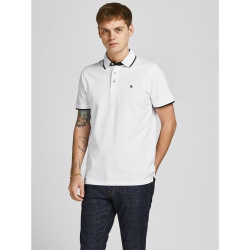 Polo Slim Fit Polo Manches courtes Marine en coton Ray - jack & jones - Modalova