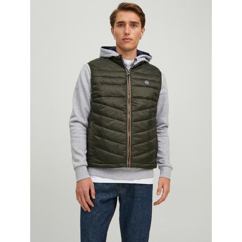 Doudoune sans manches Col haut Sans manches foncé - jack & jones - Modalova