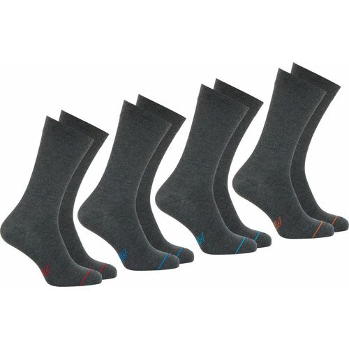 Lot de 4 paires de chaussettes hautes - en coton - Athena - Modalova