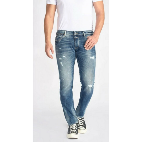 Jeans slim stretch 700/11, longueur 34 en coton Zack - Le Temps des Cerises - Modalova