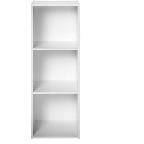 Meuble à 3 cases en bois blanc - Calicosy - Modalova