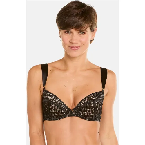 Soutien-gorge push-up noir Merveilleux - Camille Cerf x Pomm Poire - Modalova