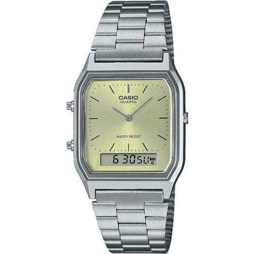 Montre Mixte - AQ-230A-9AMQYES Bracelet Acier - Casio - Modalova