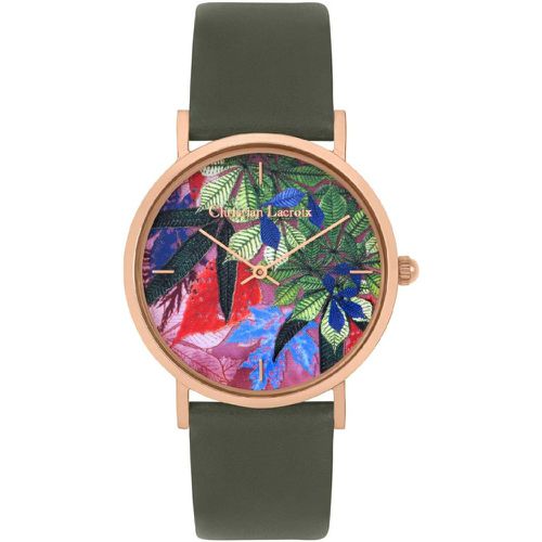 Montre -CLW1004 Bracelet Cuir - Christian Lacroix Montres - Modalova