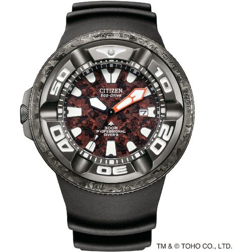 Montre Promaster Marine Ecozilla X Godzilla Collaboration Bj8059­03Z  - Bracelet Silicone - Citizen - Modalova