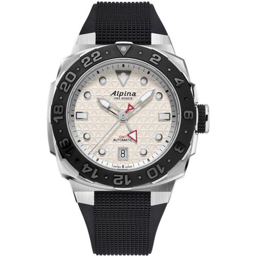 Montre ALPINA Seastrong - AL-560LG3VE6 Bracelet Caoutchouc - Alpina Montres - Modalova