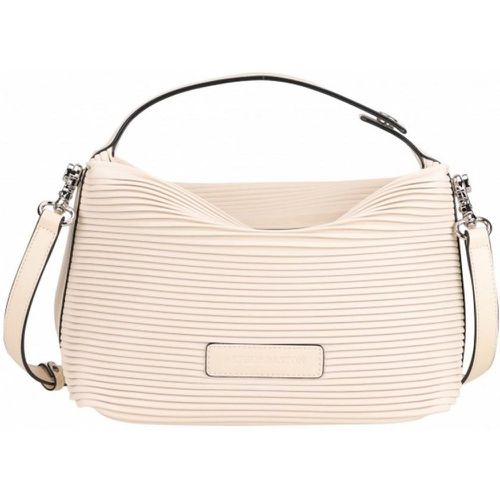 Sac porté main effet plie beige - Arthur & Aston - Modalova