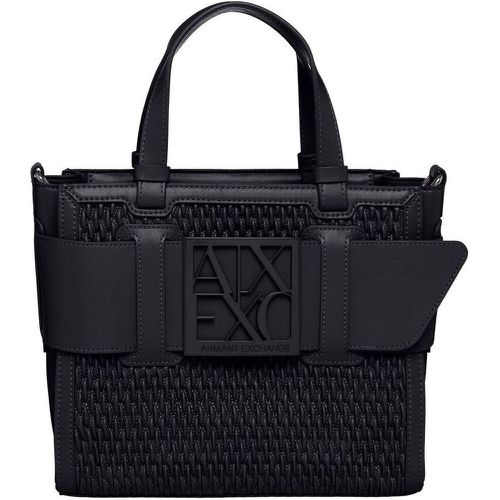 Sac shopper femme noir - Armani Exchange - Modalova