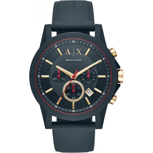 Montre AX1335 - Montre Chronographe Silicone - Armani Exchange - Modalova