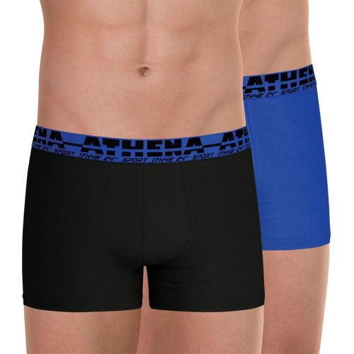Lot de 2 boxers Easy Sport en coton - Athena - Modalova