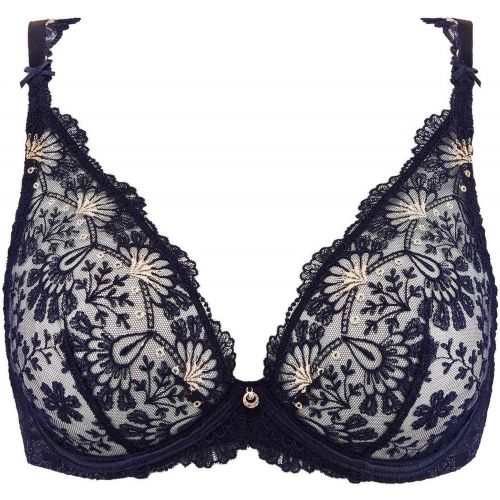 Soutien-gorge Triangle Armatures - Bleu ART OF INK - Aubade - Modalova