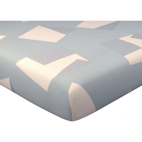 Drap-housse CARAMEL gris en coton - Becquet - Modalova