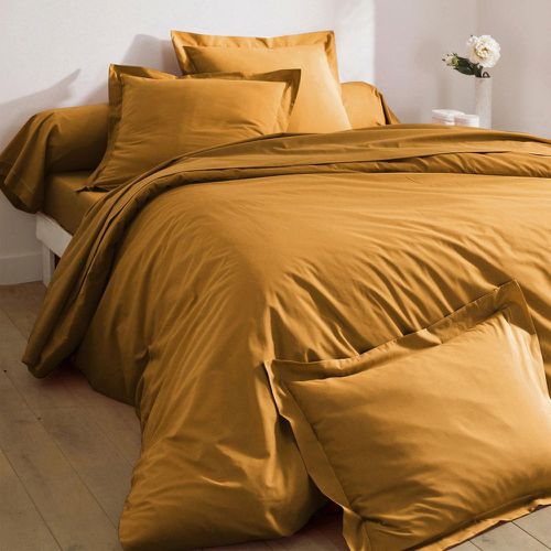 Drap-housse en percale de coton bronze - Becquet - Modalova