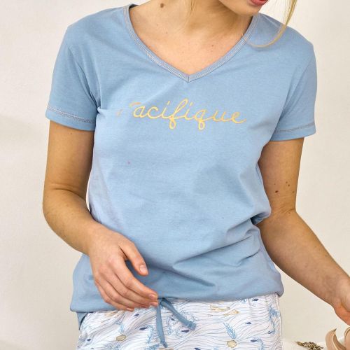 LDN. PACIFIQUEPYJ Pyjcors. bleu en coton - Becquet - Modalova