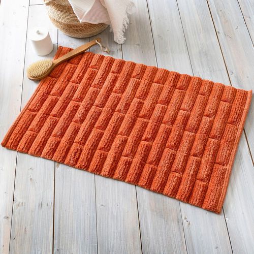 Tapis de bain antidérapant BRIQUETTE 50x80 terracotta - Becquet - Modalova