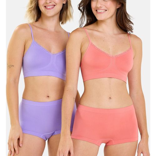 Lot de 2 shorties Lantana + Violet - Billet Doux - Modalova