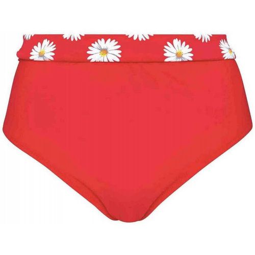 Culotte de bain taille haute Rouge - Brigitte Bardot - Modalova