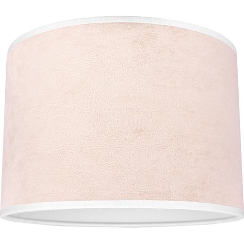 Abat-jour cylindrique E27 Velours /Crème - Britop Lighting - Modalova