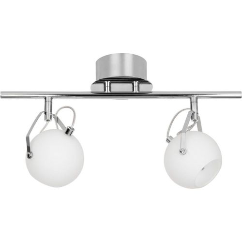 Ida Plafonnier LED Intégrée 3W Métal Chromé Verre - Britop Lighting - Modalova