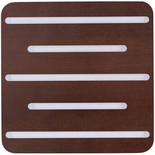 Neele Plafonnier LED 24V Intégrée Bois de Hêtre couleur Noyer - Britop Lighting - Modalova