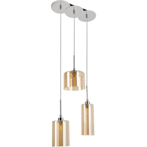 Pendentif incl. 3xG9 28W Chrome / Champagne - Britop Lighting - Modalova