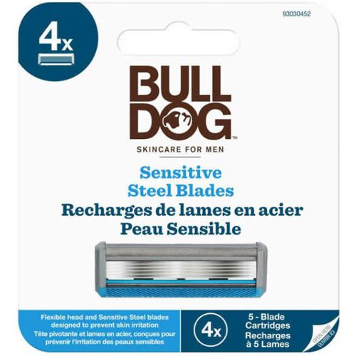 Pack 4 Recharges De Lames Sensitive - Bulldog - Modalova