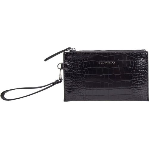 Pochette effet croco noir - By Chabrand - Modalova