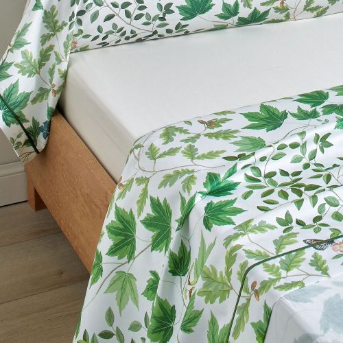 Drap plat satin GRANDEUR NATURE-Forêt - Sanderson - Modalova