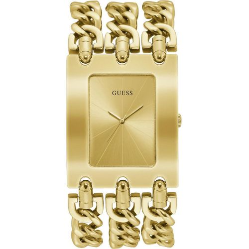 Montre Analogique W1274L2 Heavy Metal avec Bracelet en Acier Inoxydable - Guess - Modalova